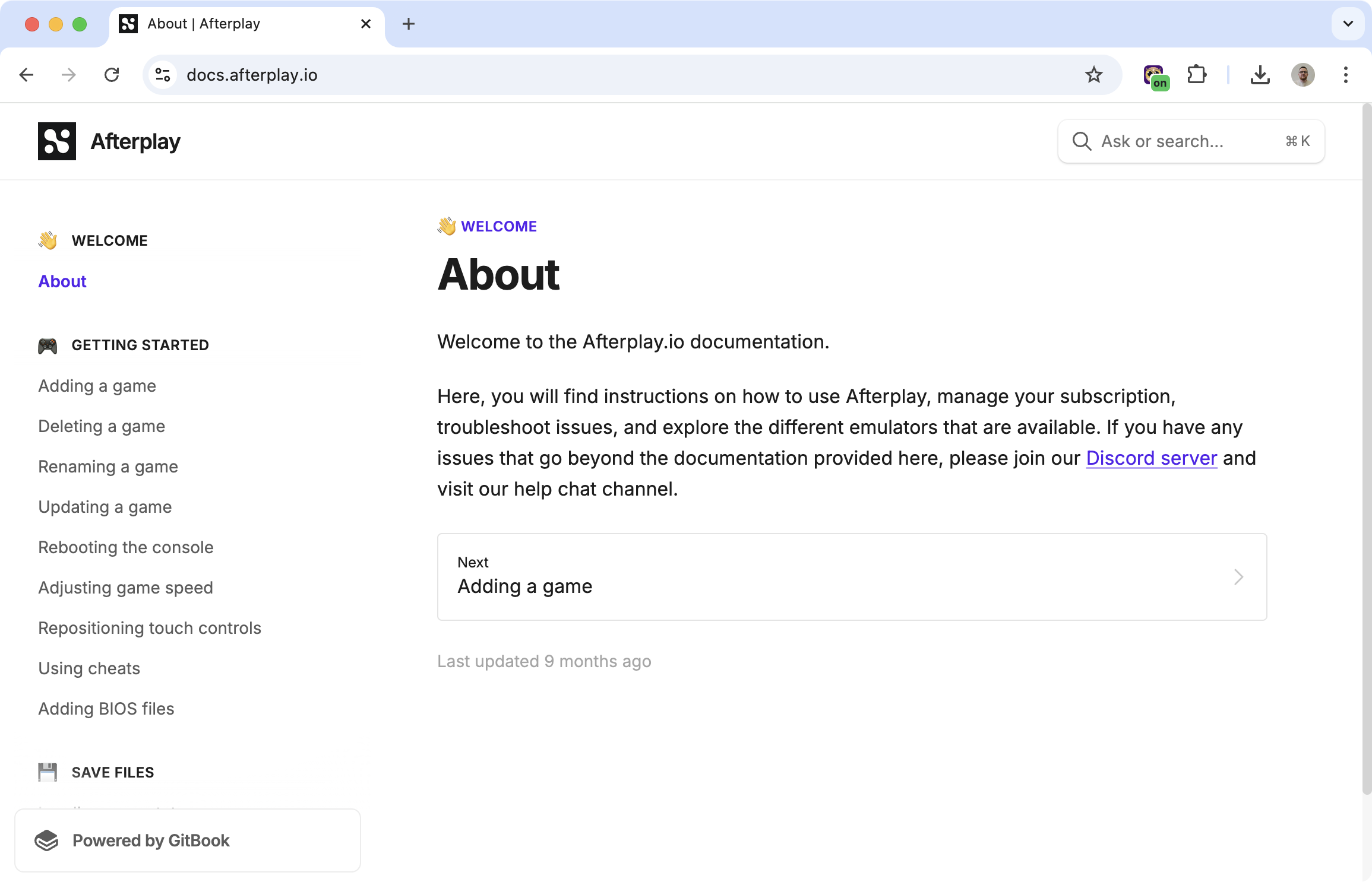 Before Highlight Menu was enabled
