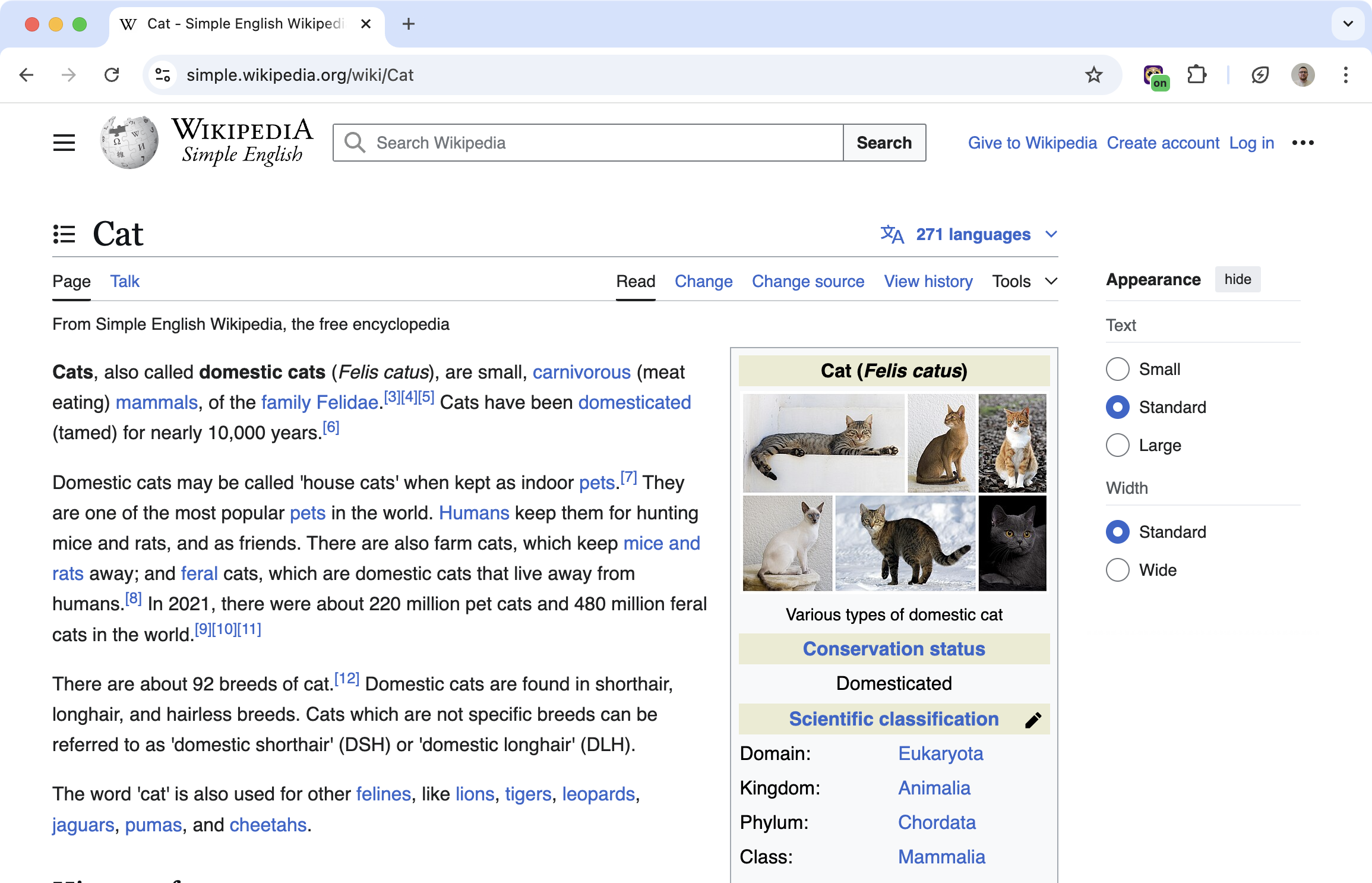 Before Web Highlighter was enabled